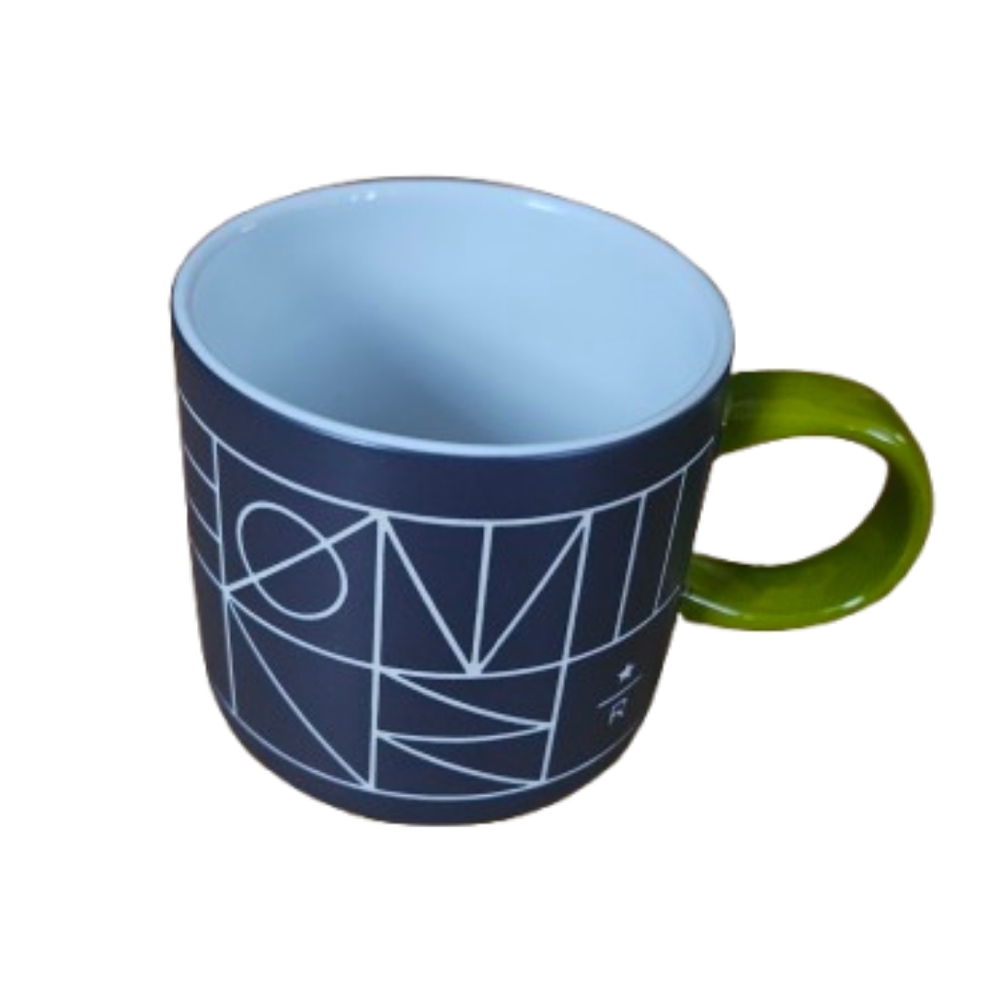 Starbucks Coffee 2015 Reserve Art Deco Roastery Mug
